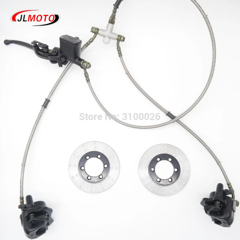 JLA-07-041-2-DISC-BRAKE-130MM-ATV-UTV-GO-KART-BUGGY-FRONT-BRAKE-PARTS