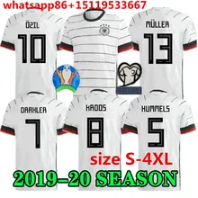 Новинка, размер S-4XL, Germanyes, евро, REUS, домашняя футбольная майка, слил Вернер 19 20, MULLER Hummels Draxler KROOS, футбольные футболки