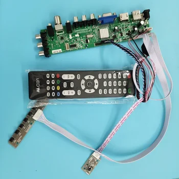 

Kit For LP156WH4-TLQ4 remote controller board digital 1366X768 DVB-T DVB-T2 Signal HDMI VGA AV LED USB TV 15.6" 40pin