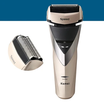 

Kemei 3D rechargeable electric shaver kemei washable electric razor men shaving machine beard trimmer face care