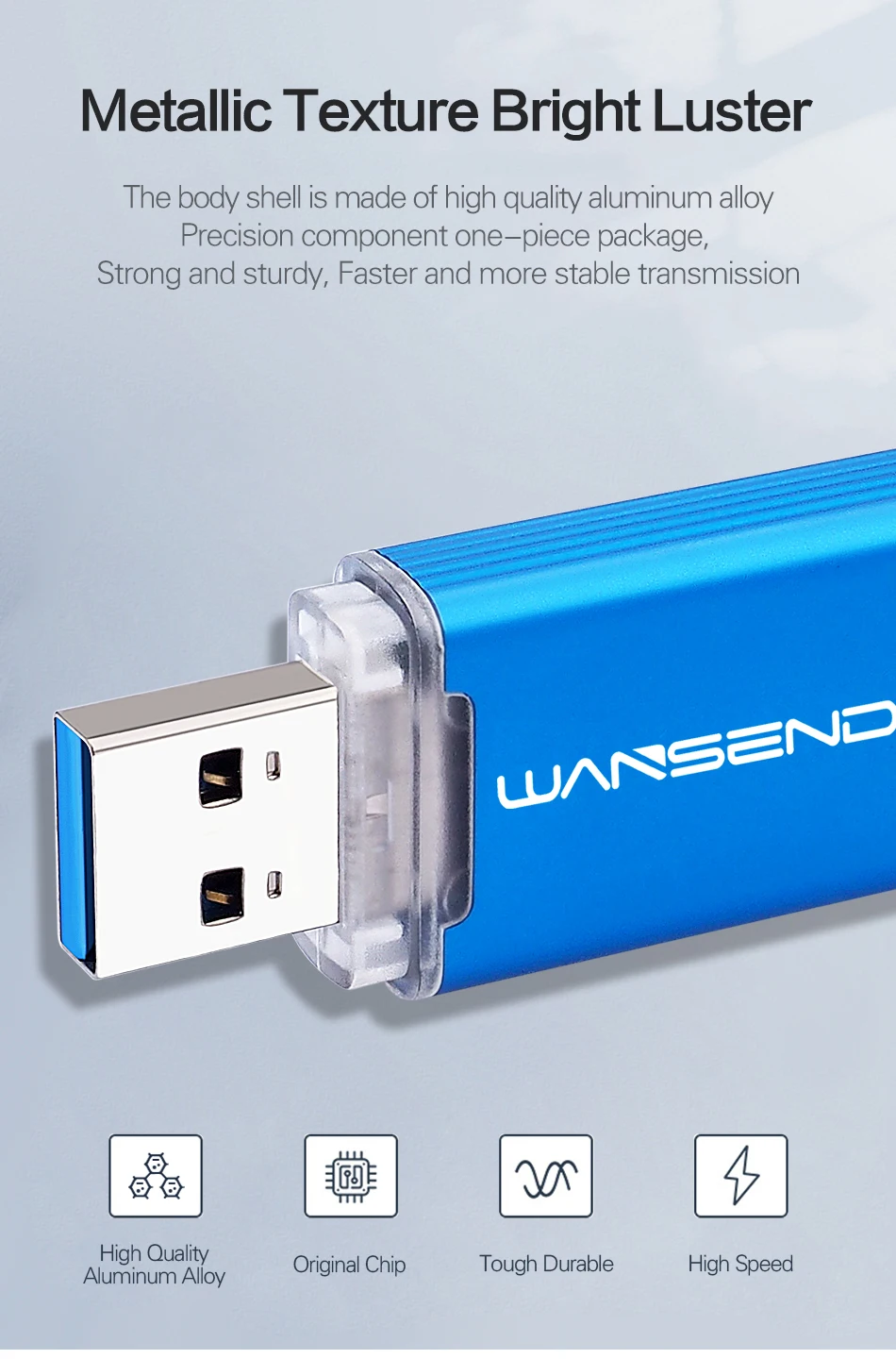 Флеш-накопители WANSENDA OTG type-C USB 3,0 512 ГБ 256 ГБ флеш-накопитель для Android/PC type C 128 Гб 64 ГБ 32 ГБ 16 ГБ высокоскоростной флеш-накопитель