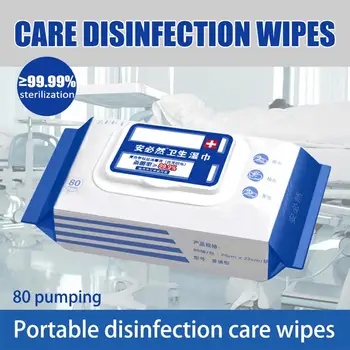 

Home Nursing Healthcare Disinfectant Sterilize Wet Wipes Antiseptic Cleanser Cleaning Sterilization 80 Pumping / bag