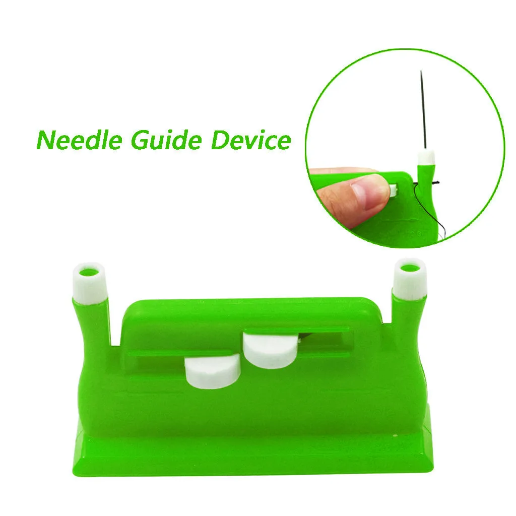

Needle Threading Device Elderly Needle Guide Plastic Device Automatic Thread Sew Automatic Needle Threader Stitch Accessories