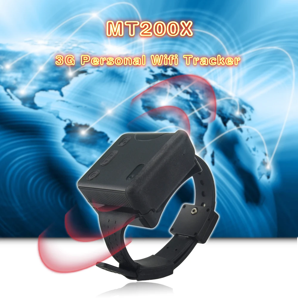 GPS трекер MT200X/Φ WCDMA для заключенных/людей локатор Смарт часы водонепроницаемые