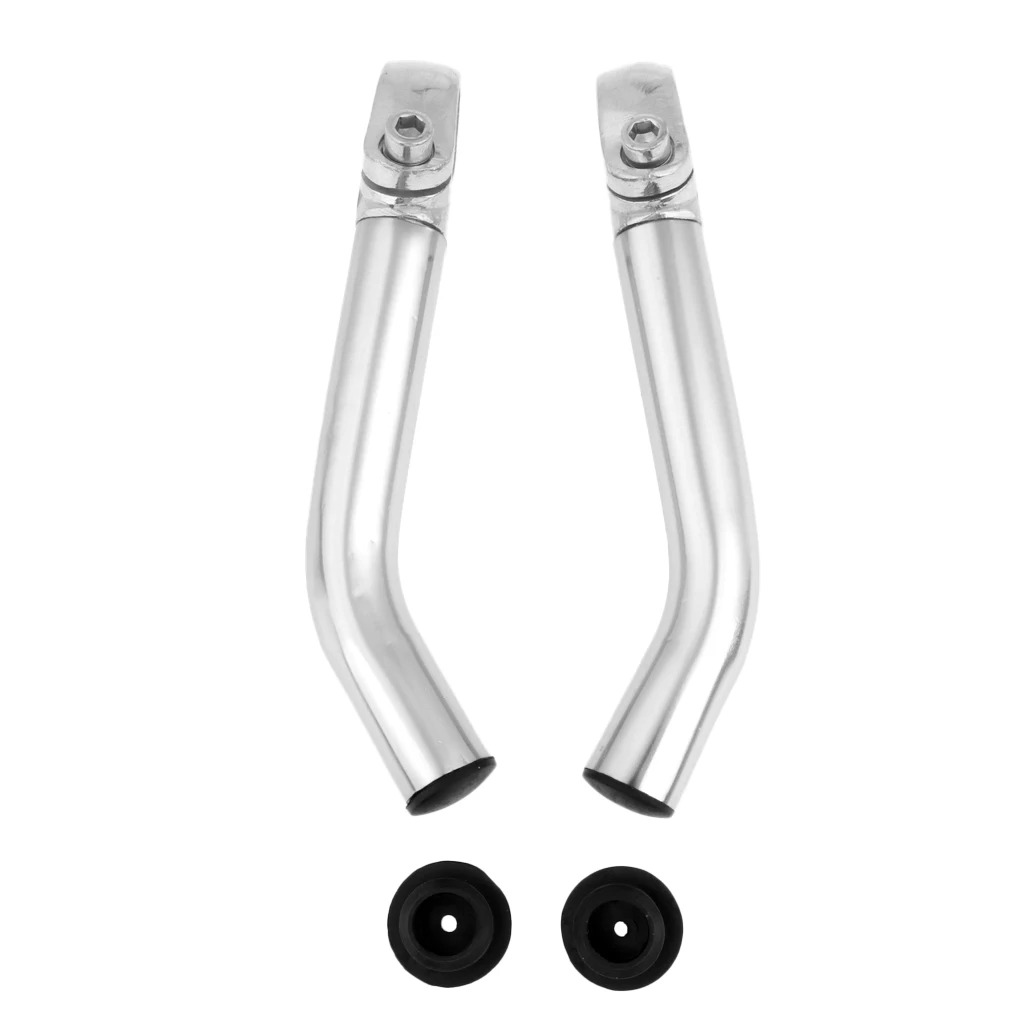 1 Pair Aluminum Alloy Bike Bicycle Cycling Handlebar Bar End Grips Lock-on with 2 Bar Plugs