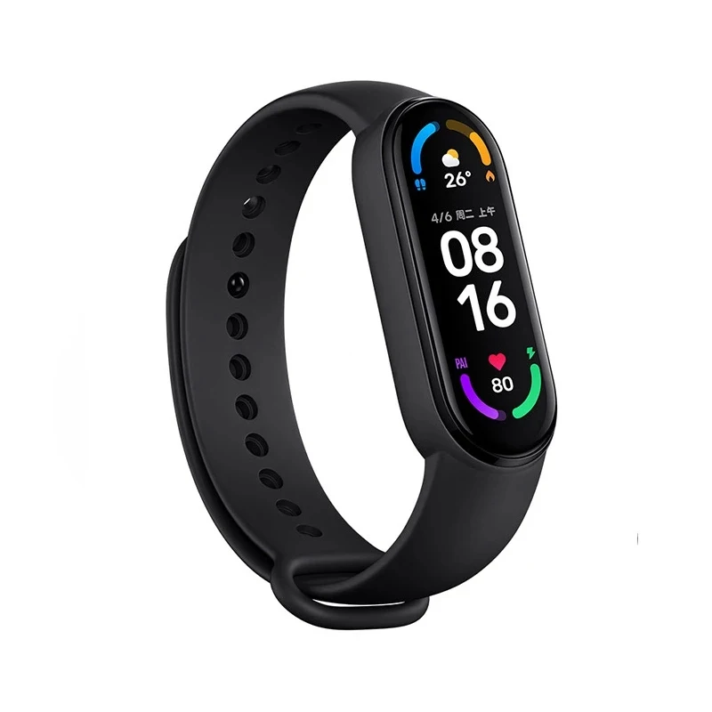 Новинка 90% смарт-браслет Xiaomi Mi Band 6 спортивный фитнес-трекер с AMOLED экраном монитор