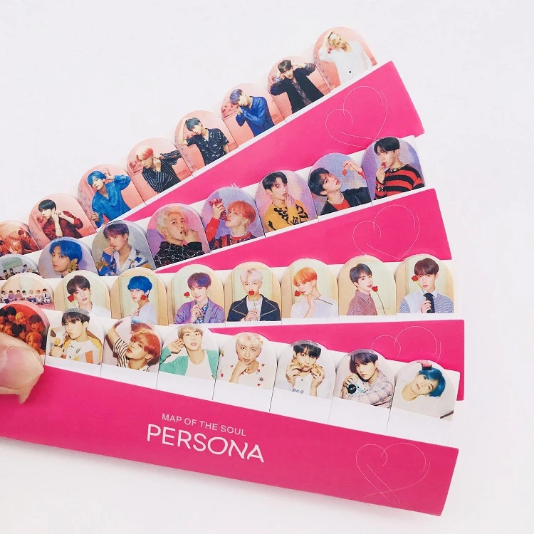 

Kpop Sticky Notes Bangtan Boys Hand account stickerFans Gift Note-pad Tags Sticker photo photo sticker
