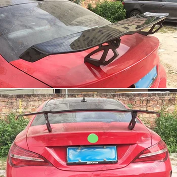 

Use for Benz CLA class W117 spoiler 2013--2019 year glossy real carbon fiber rear wing VGT style Sport Accessories body kit