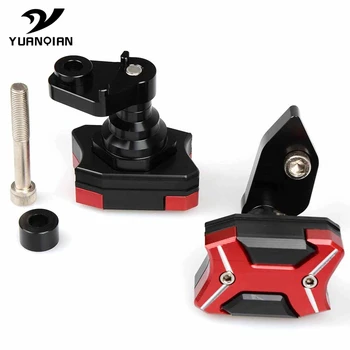 

With Logo Motorcycle Frame Crash Pads Engine Case Sliders Protector Falling Protector New For Suzuki GSX-S1000 2015 2016 2017
