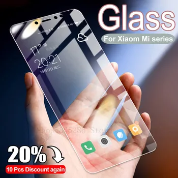 Перейти на Алиэкспресс и купить 3D закаленное стекло для Xiaomi Mi 5 5S Plus 5X 6 6X A1 A2 Lite защита экрана на Mi 8 SE Lite Pocophone F1 Защитная стеклянная пленка