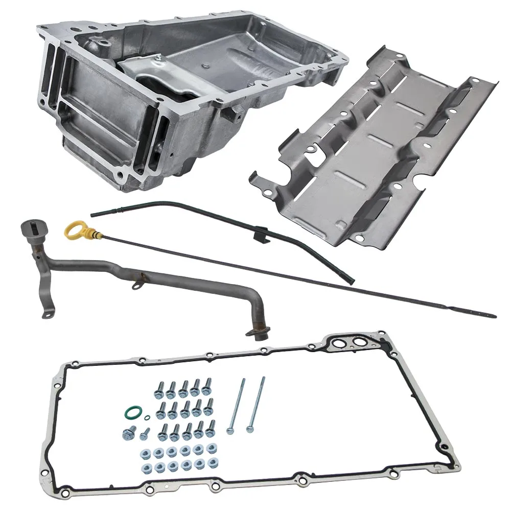 Engine Oil Pan Fit For Chevrolet Ls1 / Ls3 / Lsa / Lsx 19212593 Swap