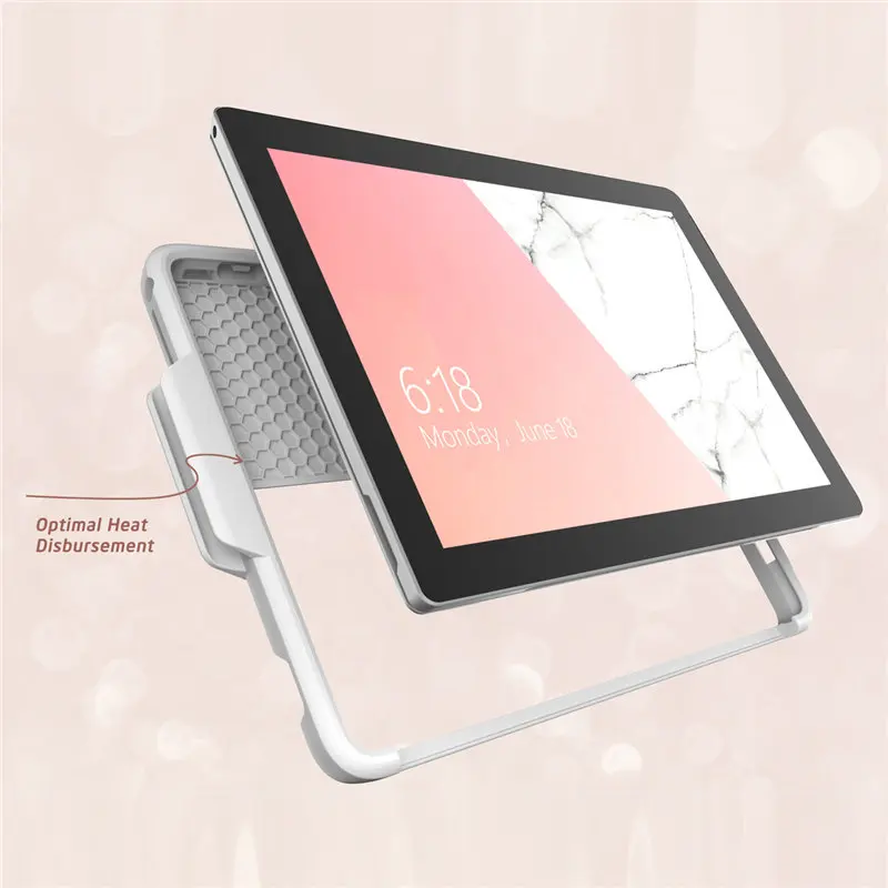 Для microsoft Surface Pro 6/Pro 5/Pro /Pro4/Pro LTE Чехол i-Blason Cosmo мраморный чехол с держателем для ручек, совместим с клавиатурой