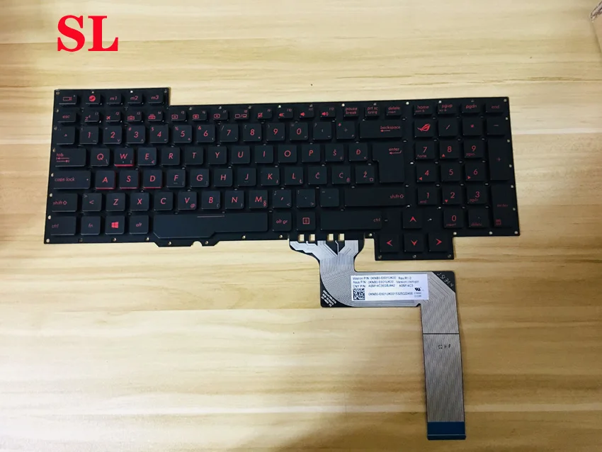 Новая клавиатура для ASUS G750 G750J G750JH G750JM G750JS G750JW G750JX G750JY G750JZ SL/US/AR, Корейская, американская, Арабская Раскладка