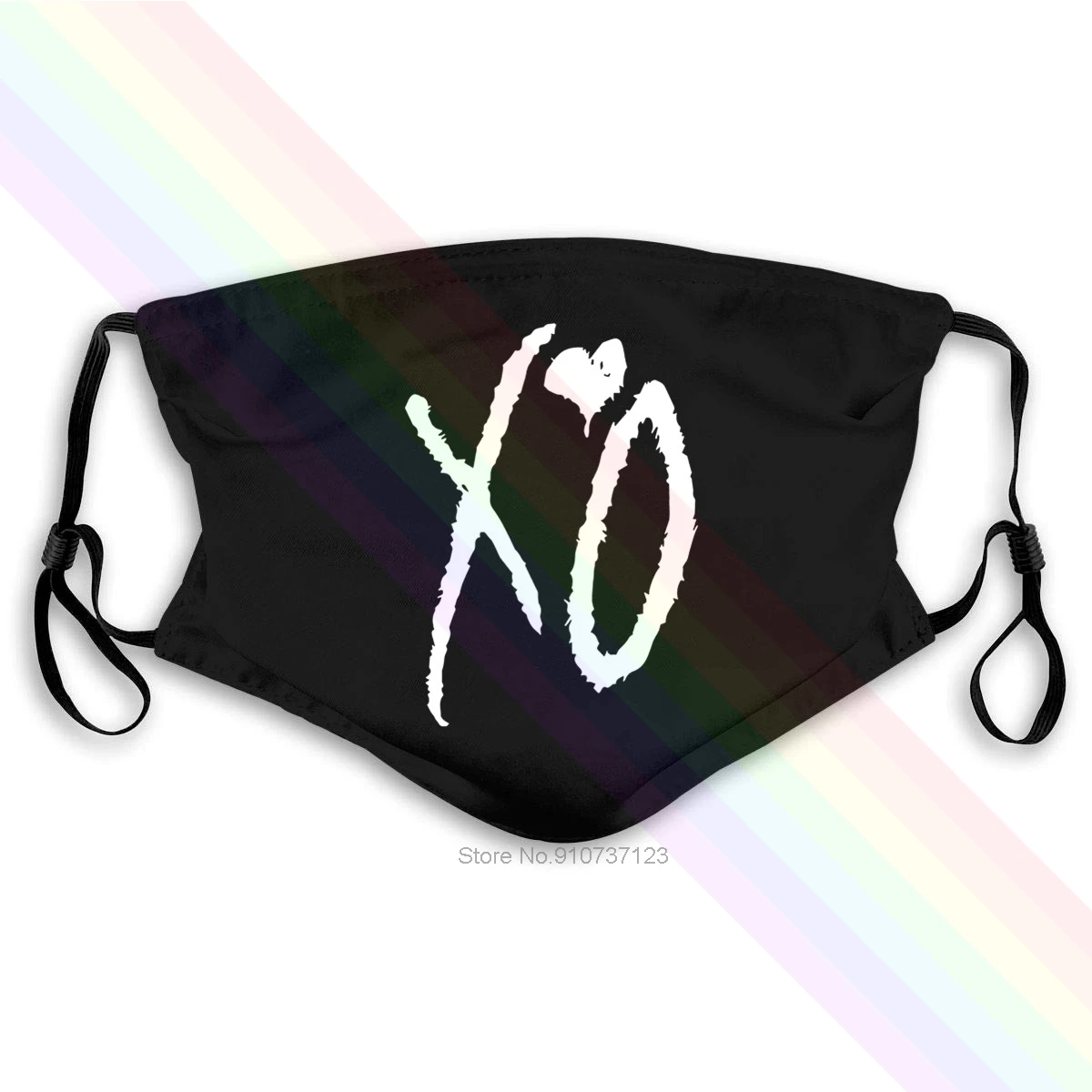 Моющаяся многоразовая маска Cutee The Weeknd Xo с фильтрами pm2.5 2 шт. 5 слоев | Аксессуары