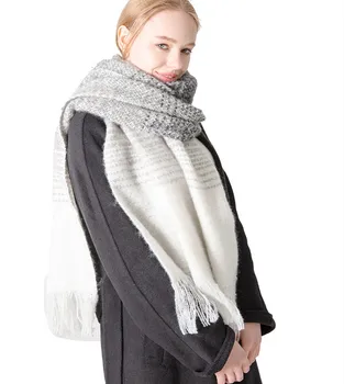 

Men and women in autumn and winter new striped ring yarn scarf shawl Shawls and Scarves