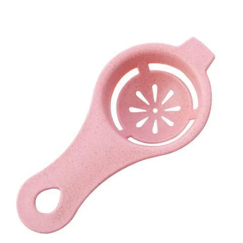 pink Сепаратор яичного желтка, разделитель белка, инструмент для еды, инструмент для яиц, кухонные инструменты, кухонные гаджеты, яичный разделитель, домашние приспособления для выпечки - Цвет: pink