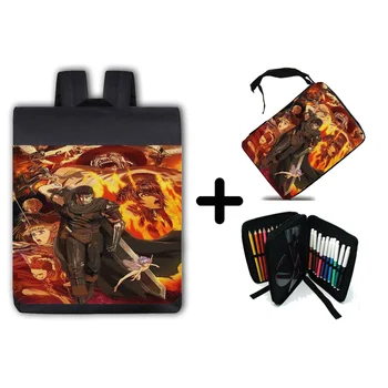 

PACK BACKPACK AND CASE ANIME BERSERK school