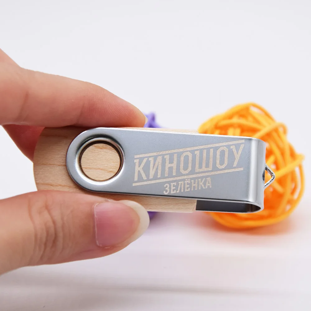 Пользовательский логотип более 10 шт. Бесплатная Usb 3 0 вращающаяся плакированная