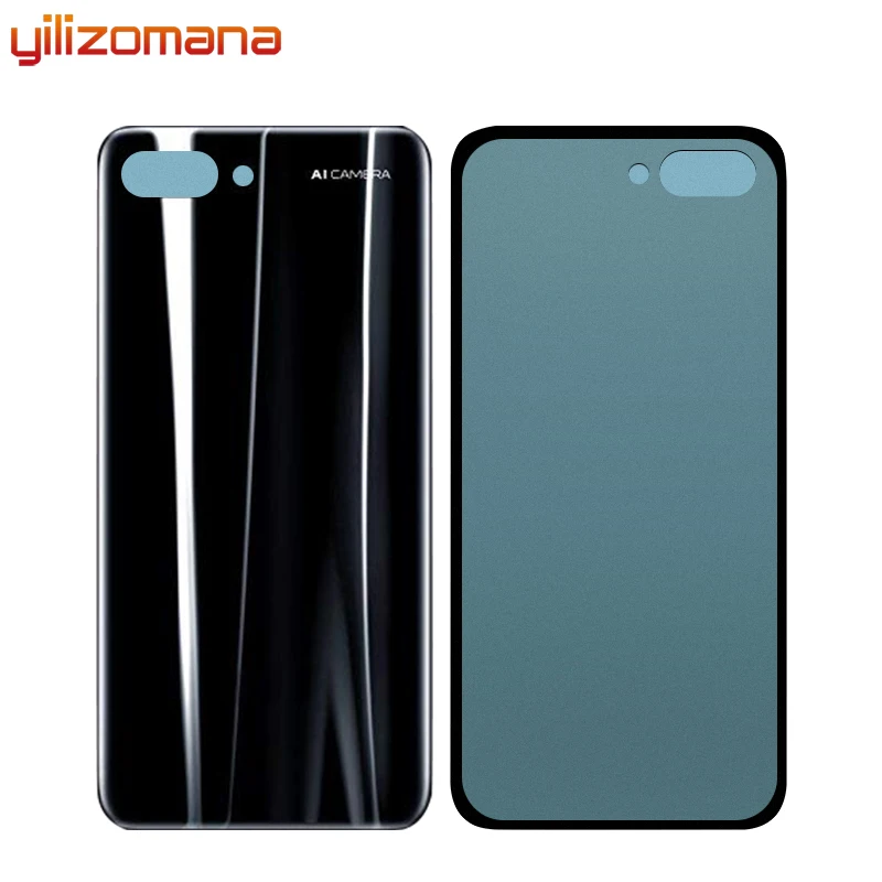YILIZOMANA задний стеклянный корпус для huawei Honor 10 задняя крышка Запасные части крышка батареи задняя дверь