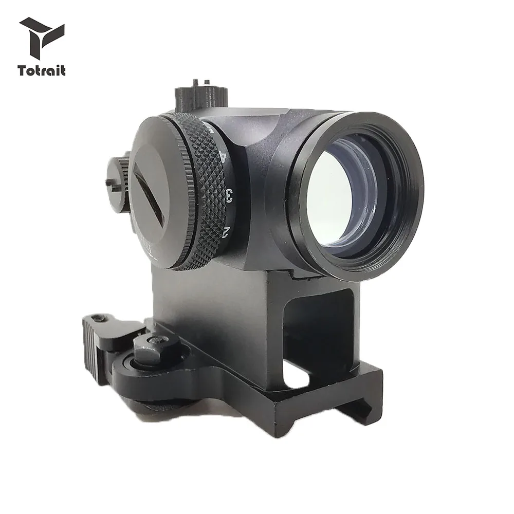 TOtrait тактический мини 1X24 T1 рифоскоп прицел точечный с подсветкой снайперский