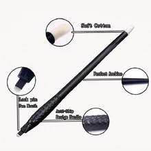 10 шт одноразовые, для микрообработки иглы ручки 18U 0,15 мм один пакет 3D микро лезвия инструменты постоянный макияж машина бровей татуировки