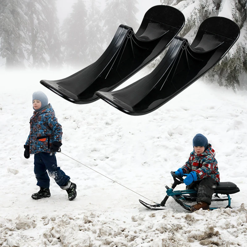 SNOW SCOOTER SKI SLEDGE SNOW BOARD SLED SLEIGH WINTER FUN TOY KICK SCOOTER