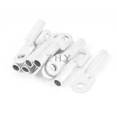 

10Pcs Compression Aluminum Cable Terminal Lug 12mm Ring for 2/0 AWG