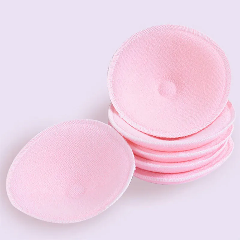 

1 Pair Soft Cotton Baby Nursing Pad Washable Feeding Breast Pad Absorbent Reusable Nursing Anti-overflow Postpartum Nursing Pads