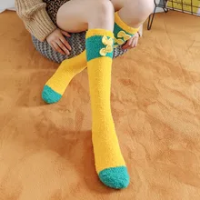 JAYCOSIN,, женские носки, новинка, милые, с мультяшным принтом, женские, рождественские, хлопковые, с милым рисунком, повседневные, длинные, Harajuku 1024