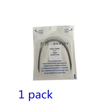 

10Pcs/1Pack Dental Orthodontic Arch Wire Niti Super Elastic Round Ovoid From All Sizes