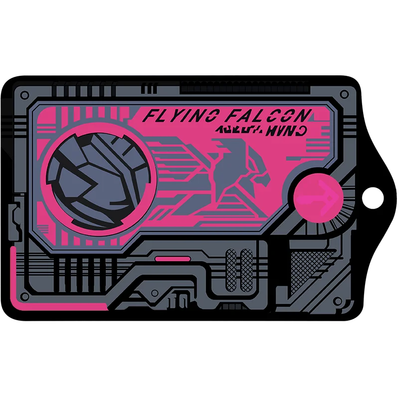 Flying Falcon Аниме Kamen Rider Zero-One 01 поднимающийся Хоппер Косплей акриловый студенческий чехол для карт держатель карт сумка для ключей кулон подарки - Цвет: Flying Falcon