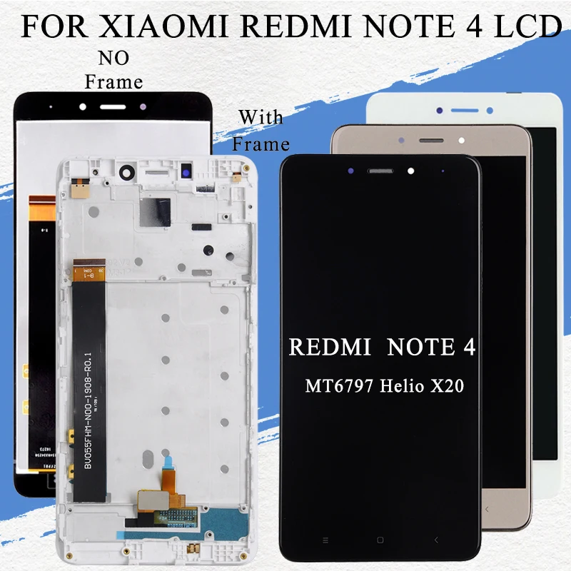 Dinamico Note 4 дисплей с сенсорным экраном дигитайзер сборка 5 дюймов для Xiaomi Redmi Pro ЖК