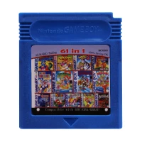 61 IN 1 16 бит видеоигры картридж Консоли Карты для nintendo GBC сборники коллекция все в 1 английская версия - Цвет: 61 IN 1