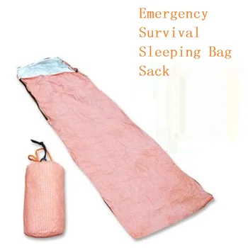 

Emergency Sleeping Bag Thermal Waterproof for Outdoor Survival Camping Hiking Camp Four Seasons Universal Sleeping Bag