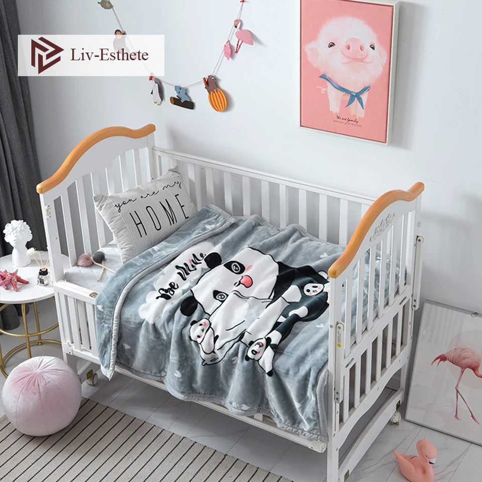panda baby bedding