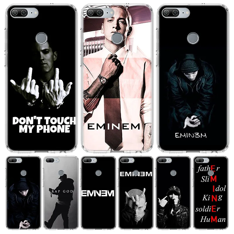 Чехол для телефона Eminem Rap Singer чехол Huawei Y5 Y6 Y7 Y9 2019 Honor 8A 8S 8X 7A 7X 9 10 20 Lite Pro 10i20i