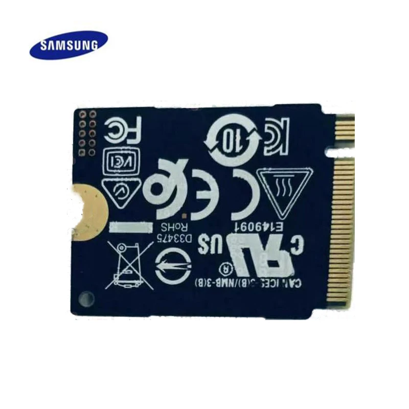 Samsung 512 ГБ PM991 SSD M.2 2230 NVMe MZ-9LQ5120 внутренний PCIe 3 0x4 FXV70K0Q | Компьютеры и офис