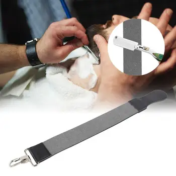 

Razor Double Layer Barber Folding Knife Strop Strap Beard Shaver Sharpening Belt Sharpener Black Safety Razor v