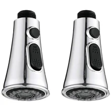 2 упаковки Выдвижная головка распылителя запасная часть для кухонного крана 3 функции спрей/поток/подвешивание ванной кран аэратор Univer