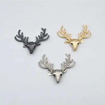 

2 pcs Practical Bag Accessories Deer Design Metal Turn Lock Twist Lock DIY Handbag Shoulder Bag Hardware Part Bag Decoration