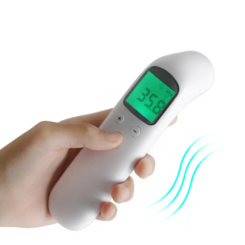 

Non Contact Digital Infrared Forehead Thermometer Gun Kids Adult Body Temperature Measurement Device With LCD Backlight
