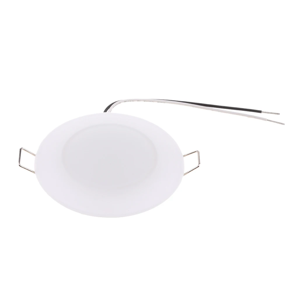 12 Volt 160LM LED Dome Light For RV Trailer Boat Interior Cabin Kitchen Overhead Downlights 3 Inch