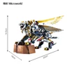 Microworld 3D Models Flying Tiger model DIY laser cutting Jigsaw puzzle fighter model 3D metal Puzzle kids Toys for adult gifts 2