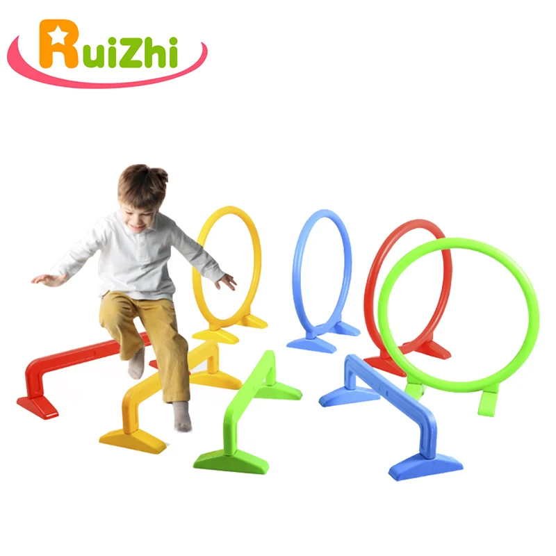 Ruizhi Children Hurdles Sport Jumping Through Hoops Outdoor Sport