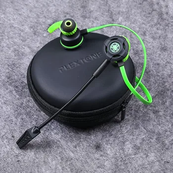 

3.5mm In-ear Gaming Headset With Adjustable Direction MIC, Low Noise Stereo Sound Wire Control E-sports Game Headphone