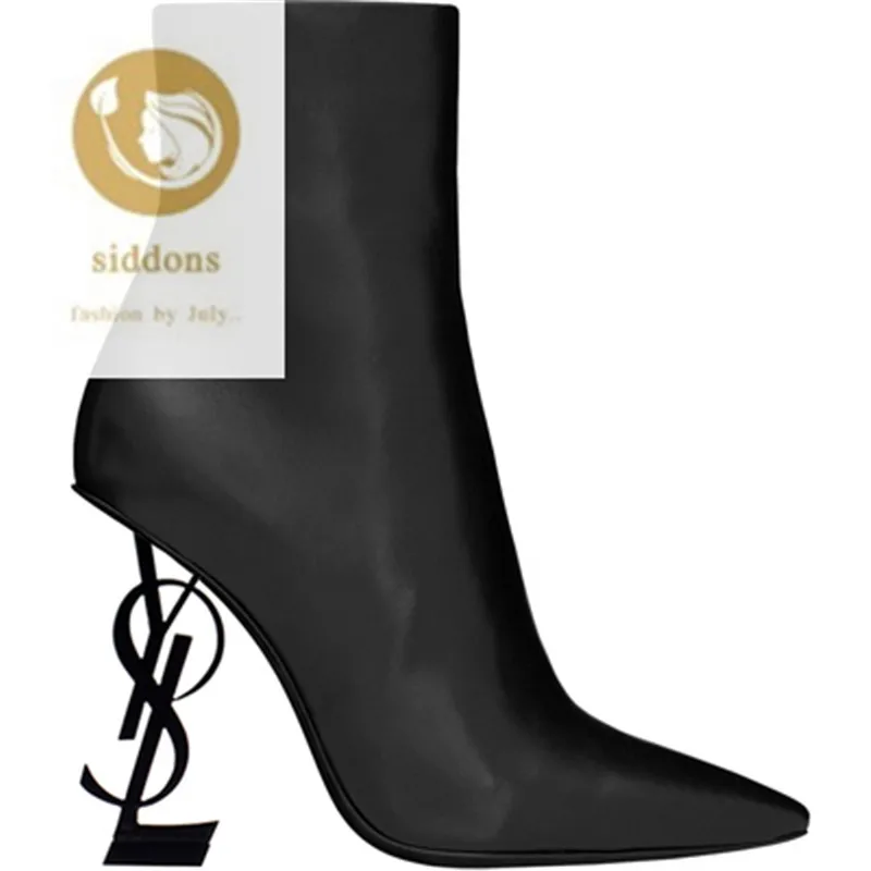 Zapatos de tacón alto de piel de vaca para mujer, la moda de tacones altos a diseñador con forma de estrella, clásicos, serie 2020