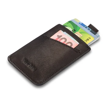 

Leather Mini Wallet Men holder Card Wallet Slim Credit Card & ID Holders