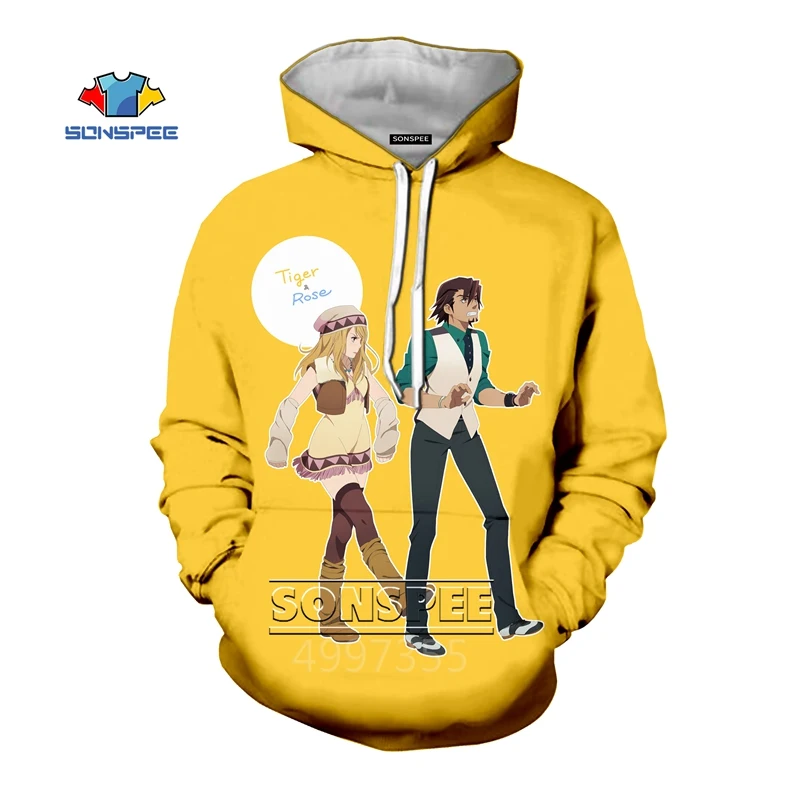 SONSPEE TIGER& BUNNY/осенние модные толстовки для мальчиков и девочек-подростков толстовка с 3D принтом для отдыха, уличная одежда, топ, пуловер для детей C160 - Цвет: 15