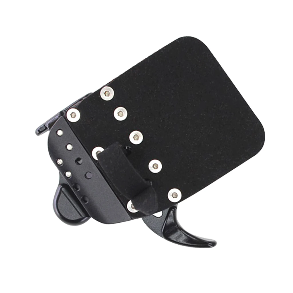 Leather Archery Finger Tab for Recurve Bows Target Hunting Finger Protector Leather Guard Gear for Right Hand