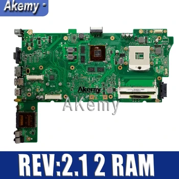 

Amazoon Original Laptop Motherboard For Asus N73JG N73JQ N73JF REV:2.1 60-NZYMB1100-C14 Mainboard 2 RAM slots 100% tested